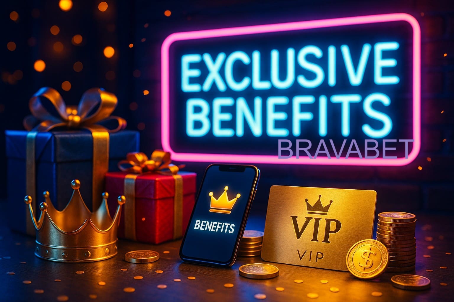 Benefícios do BRAVABET