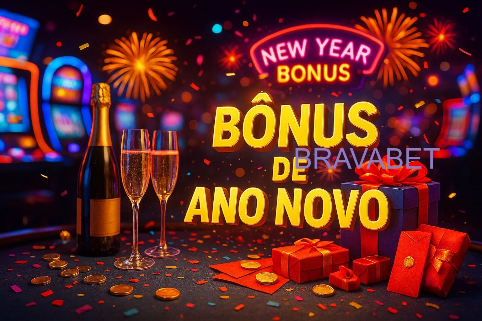 Promoções de Ano Novo no BRAVABET